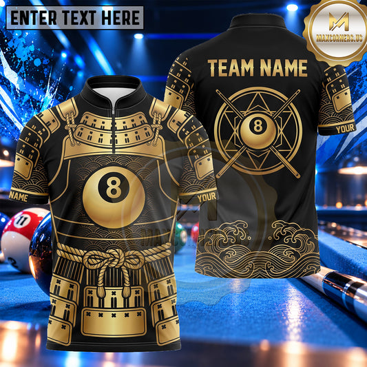 Maxcorners Steampunk Mechanical Clockwork Billiards Multiple Options Personalized Name, Team Name 3D Shirt