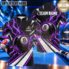 Maxcorners Lightning Bolt Energy Vortex Pool Multiple Options Personalized Name, Team Name 3D Shirt