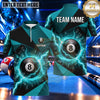 Maxcorners Storm Dragon Lightning Vortex Pool Multiple Options Personalized Name, Team Name 3D Shirt