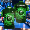 Maxcorners Ancient Zodiac Clockwork Billiards Multiple Options Personalized Name, Team Name 3D Shirt