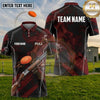 (5 Colors) Maxcorners Trap Shooting Shotgun Clay Target Abstract Motion Multiple Options Personalized Name, Team Name 3D Shirt
