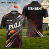 (5 Colors) Maxcorners Trap Shooting PULL Shotgun Clay Target Grunge Sport Multiple Options Personalized Name, Team Name 3D Shirt