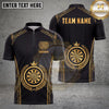 Maxcorners Darts Polynesian Tribal Dartboard Laurel Emblem Multiple Options Personalized Name, Team Name 3D Shirt