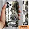 Maxcorners Fishing Largemouth Bass Lake Personalized 3D Phone Case (13 fish species)