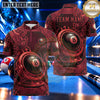 Maxcorners Ornate Steampunk Gear 8 Ball Billiards Multiple Options Personalized Name, Team Name 3D Shirt