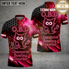 Maxcorners Bowling Obsessive Bowling Disorder Quote Multiple Options Personalized Name, Team Name 3D Shirt