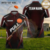 (5 Colors) Maxcorners Trap Shooting PULL Shotgun Clay Target Minimal Sport Multiple Options Personalized Name, Team Name 3D Shirt
