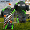 (5 Colors) Maxcorners Trap Shooting PULL Shotgun Clay Target Grunge Splash Multiple Options Personalized Name, Team Name 3D Shirt