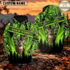 Maxcorners Whitetail Buck Geometric Frame Camo Personalized Name 3D Hoodie