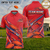 Maxcorners Trap Shooting Clay Target Shotgun Dynamic Motion Graphics Multiple Options Personalized Name, Team Name 3D Shirt