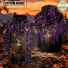 Maxcorners Whitetail Deer Hunting Woodland Camo Personalized Name 3D Hoodie