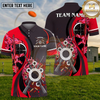 Maxcorners Shooting Sports Crossed Rifles Target Splash Multiple Options Personalized Name, Team Name 3D Shirt