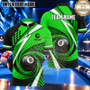 Maxcorners Modern Racing Stripe 8 Ball Billiards Multiple Options Personalized Name, Team Name 3D Shirt