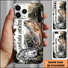 Maxcorners Fishing Largemouth Bass Lake Personalized 3D Phone Case (13 fish species)