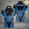 Maxcorners Darts Polynesian Tribal Crossed Darts Dartboard Multiple Options Personalized Name, Team Name 3D Shirt