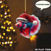 Maxcorners Beta Fish Christmas Ornament, Fishing Ornament, Gift For Fisherman, Christmas Tree Decor