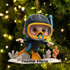 Maxcorners Diving Lover Home Decor, Christmas Ornament, Personalized Ornament LM2111