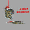 Maxcorners Personalized Trout Fishing Acrylic Ornament, Custom Acrylic Ornaments, Gift For Fisherman