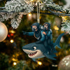 Maxcorners Diving Home Decor, Christmas Ornament, Personalized Ornament 2D Flat LM2111