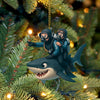 Maxcorners Diving Home Decor, Christmas Ornament, Personalized Ornament 2D Flat LM2111
