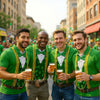 Maxcorners St Patrick's Day Leprechaun Costume Print Golf Tops For Men, Polo Shirts For Men, Golf Shirts For Men
