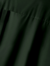 Maxcorners St. Patrick's Day Four Leaf Clover Black Dark Green Hawaiian Golf Shirt, St Paddy's Day Tropical Vibe Men's Golf Shirt