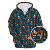 Maxcorners Pattern Golf Shirt, Christmas Golf Shirt, Funny Golf And Beer Shirt, Golf Gift For Men