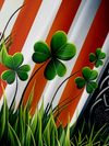 Maxcorners St. Patrick's Day Irish Flag Hawaiian Golf Shirt, Men's Golf Shirt, St. Paddy's Day Shirt