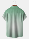 Maxcorners Green St. Patrick's Day Lucky Clover Tropical Vibe Hawaiian Golf Shirt, Men's Golf Shirt, Funny St Patricks Day Shirts
