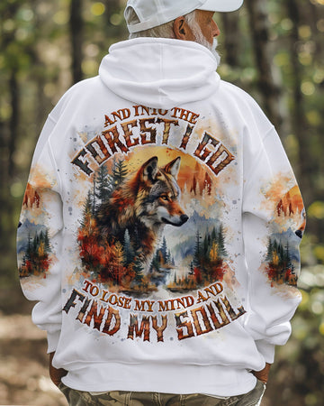 Maxcorners And Into The Forest I Go Wolf All Over Print LM1501