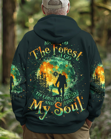 Maxcorners And Into The Forest I Go Bigfoot All Over Print LM1601