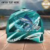 Maxcorners Fishing Scale Pattern Splash Water Personalized Name 3D Cap  (9 Breeds)