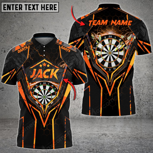 Maxcorners Darts Personalized Name, Team Name Unisex 3D Shirt ( More Color Options )