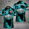 Maxcorners Bingo Grunge Multicolor Option Customized Name 3D Shirt