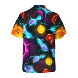 Maxcorners Bowling Space Color Hawaiian Shirt