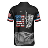 Maxcorners Woman Want Me Fishes Fear Me Fishing Men 3D Polo