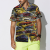 Maxcorners Retro Hot Rod 3D Hawaiian Shirt
