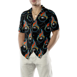 Maxcorners Bowling In Fire Seamless Pattern Hawaiian Shirt