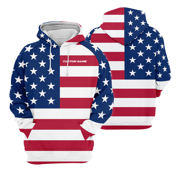 Maxcorners Custom Flag Golf Shirt, Golfing Apparel, Patriotic Golf Shirts, Mens Golf Gift
