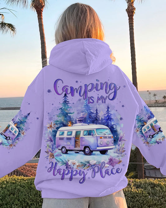 Maxcorners Camping Is My Happy Place Christmas All Over Print LM2101