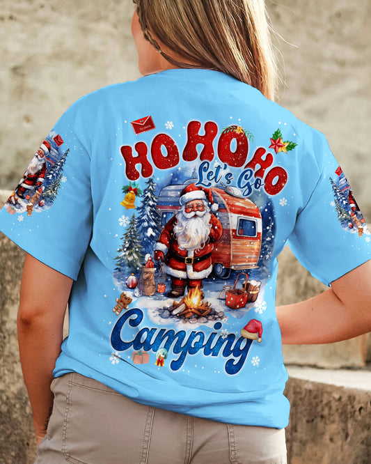 Maxcorners Hohoho Let's Go Camping Christmas All Over Print LM2101
