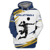Maxcorners Volleyball Custom Name Shirt