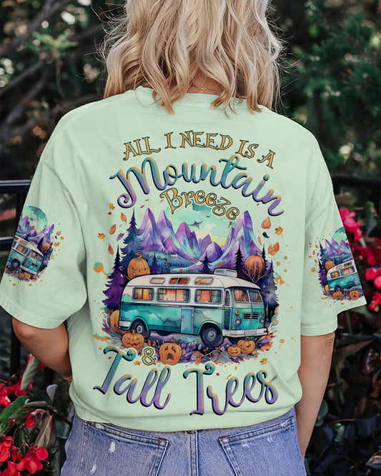 Maxcorners Mountain Breeze And Tall Trees Hallowen All Over Print LM2101