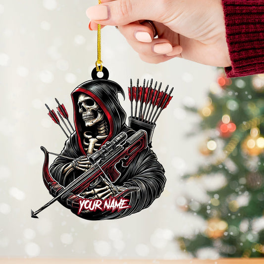 Maxcorners Death Archery Ornament, Personalized Ornament 2D Flat LM2211