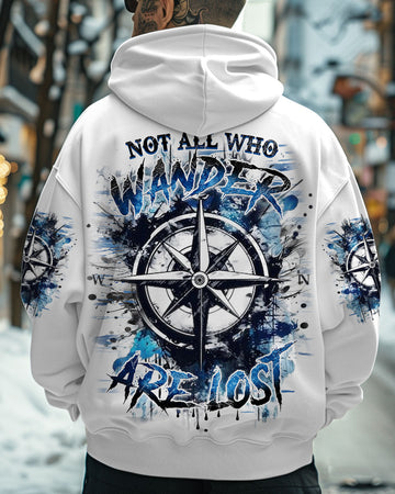Maxcorners Not All Who Wander Are Lost All Over Print LM1501