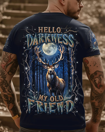 Maxcorners Hello Darkness My Old Friend Deer All Over Print LM1601