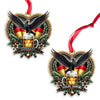 Maxcorners Custom Name Germany Ornament, Christmas Gift for Germany Lover 2D Flat LM2211