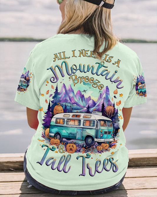 Maxcorners Mountain Breeze And Tall Trees Hallowen All Over Print LM2101