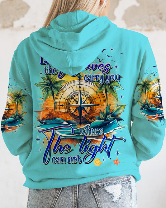 Maxcorners Let The Waves Carry You Compass All Over Print LM2101