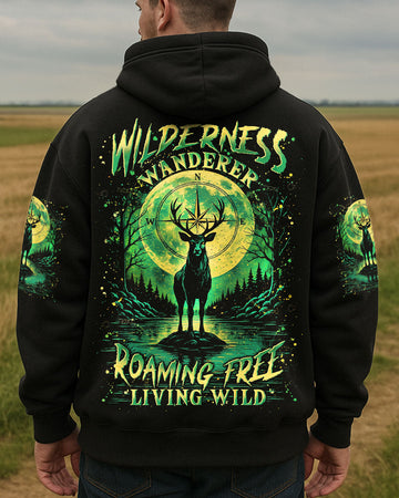 Maxcorners Wilderness Wanderer Roaming Free Living Wild Deer All Over Print LM1601